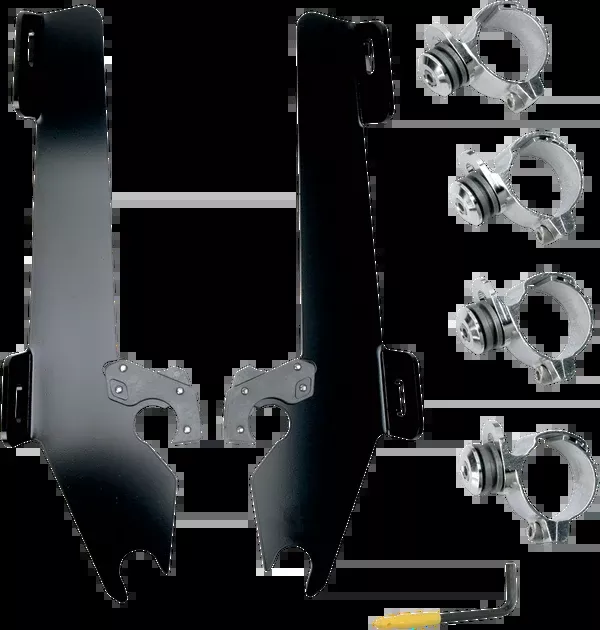 Memphis Shades Batwing Trigger Lock Mounting Kit – Stateline/Sabre – Black