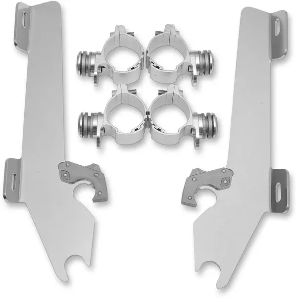 Memphis Shades Batwing Trigger Lock Mounting Kit – Vegas – Polished