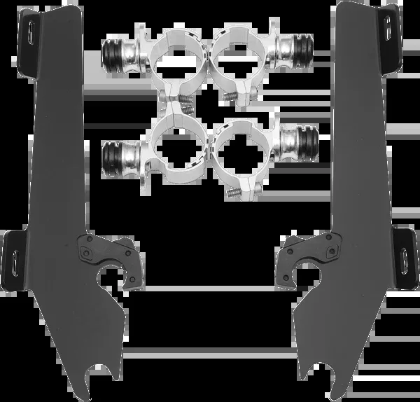 Memphis Shades Batwing Trigger Lock Mounting Kit – VT 1300CS – Black