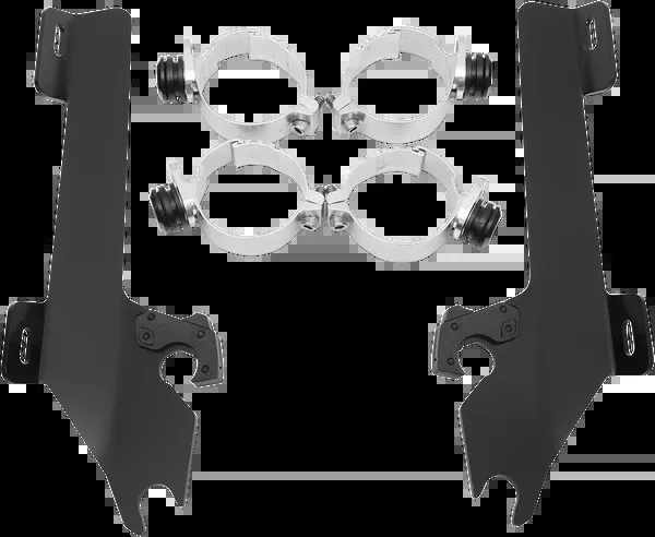 Memphis Shades Batwing Trigger Lock Mounting Kit – VTX 1800 – Black
