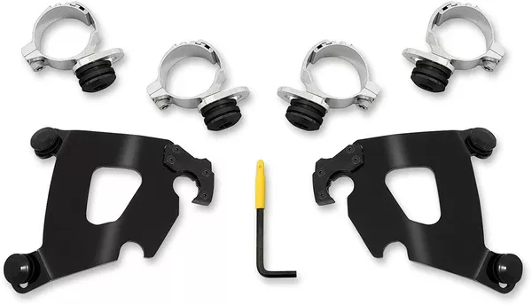 Memphis Shades Cafe Mounting Kit – Black – Scout