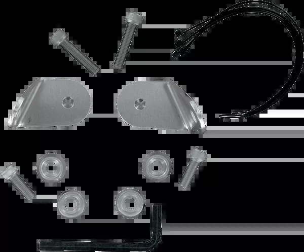 Memphis Shades Fairing Turn Signal Relocation Kit