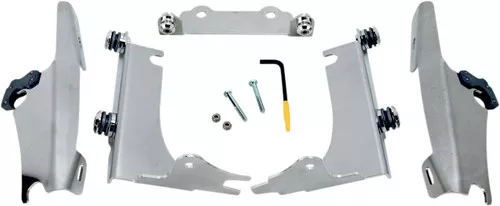 Memphis Shades Fats/Slim/Fairing Trigger-Lock Polished Mounting Kit (MEM8985)