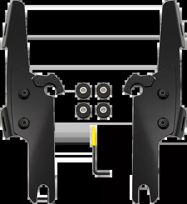 Memphis Shades Fats/Slim Mounting Kit - Black - FLRT