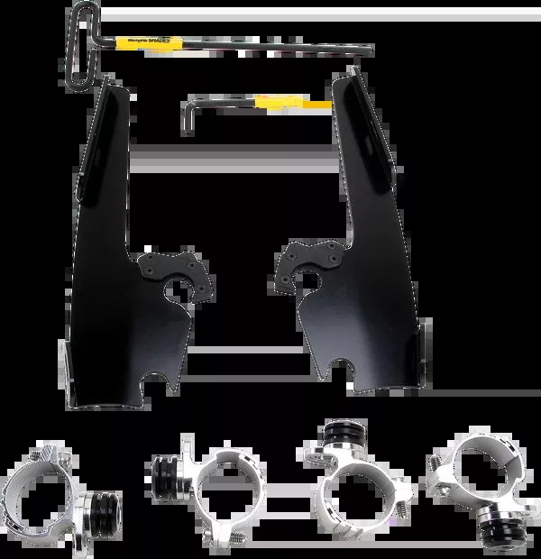 Memphis Shades Fats/Slim Mounting Kit – Black – XL12C