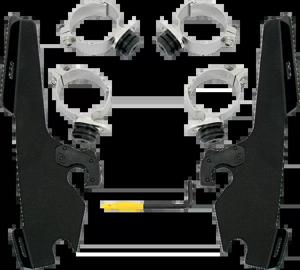 Memphis Shades Fats/Slim Trigger Lock Mounting Kit – Fury – Black