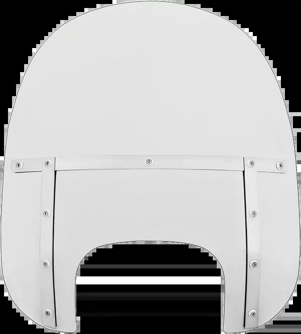 Memphis Shades Fats Windshield - Clear - 17" - FLFB/S