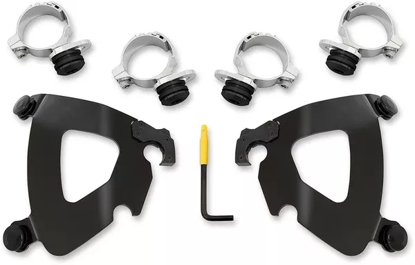 Memphis Shades Gauntlet Mounting Kit – Black – Scout