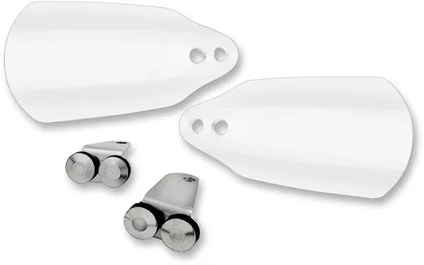 Memphis Shades Handguards - Ghost - FXR/Dyna/Softail/Sportster/Touring