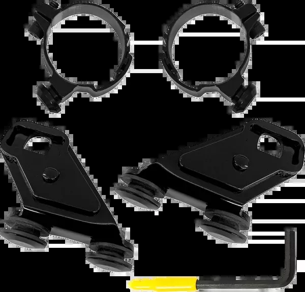 Memphis Shades Lowers Mount/Hardware – Black – CMX1100