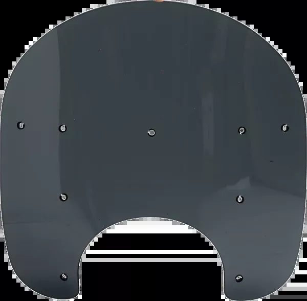 Memphis Shades Road King Replacement Plastic – 15″ – Dark Black Smoke