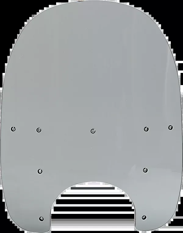Memphis Shades Road King Replacement Plastic - 21" - Black Smoke