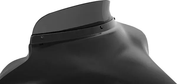 Memphis Shades Spoiler Shield - 3" - Dark Black Smoke - '96-'13 FLH