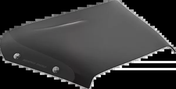 Memphis Shades Spoiler Windshield – 2″ – Dark Black Smoke – FLHX