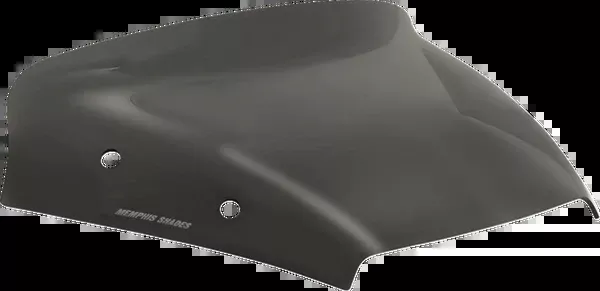Memphis Shades Spoiler Windshield – 2″ – Dark Black Smoke – FLTR