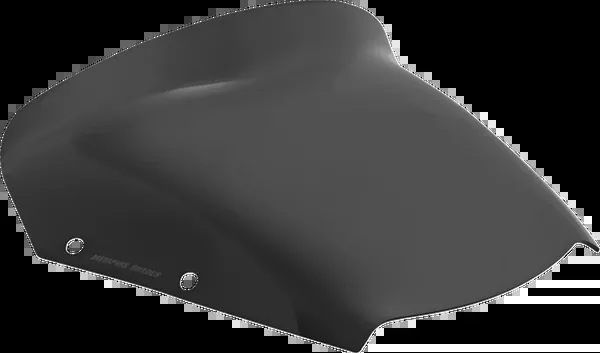 Memphis Shades Spoiler Windshield – 5″ – Dark Black Smoke – FLHX