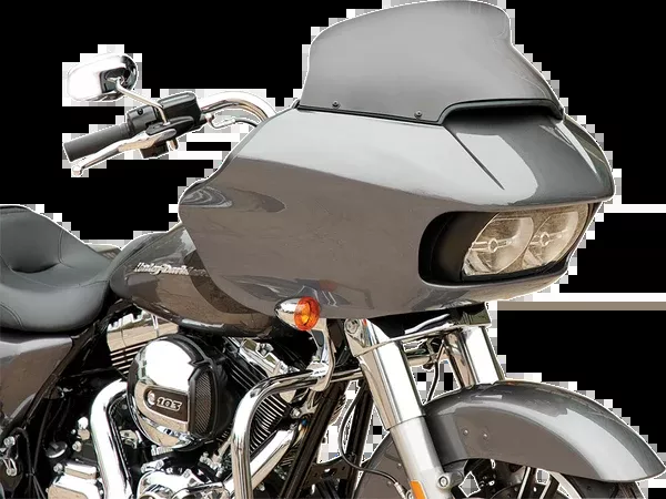 Memphis Shades Spoiler Windshield – 6-1/2″ – Dark Smoke – FLTR