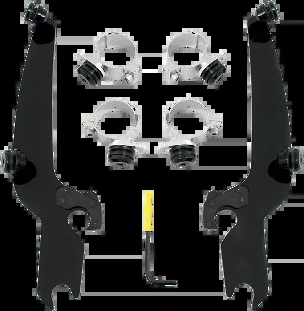 Memphis Shades Trigger Lock Sportshield Mounting Kit – Bolt – Black