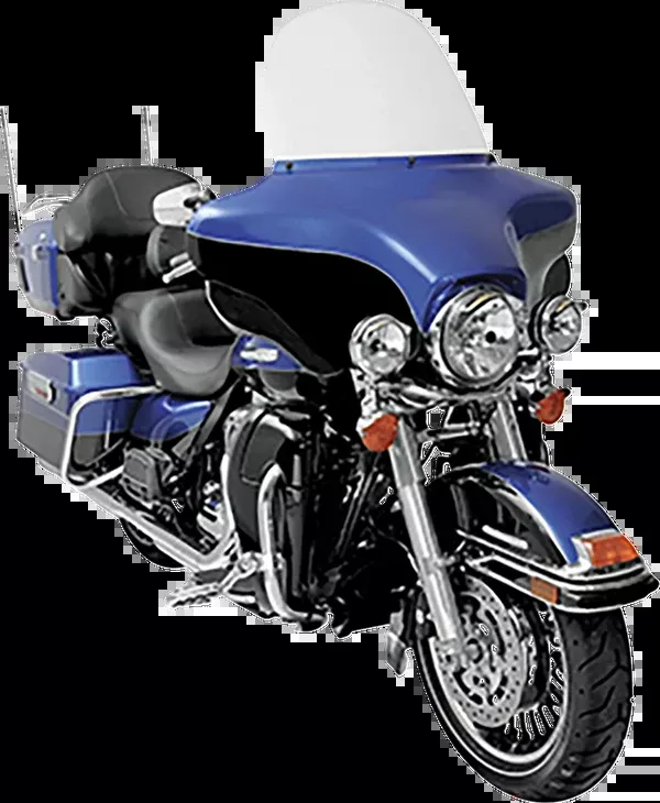 Memphis Shades Windshield - 15" - Solar - '96-'13 FLHT