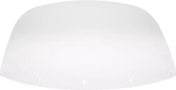 Memphis Shades Windshield - 9" - Clear - '86-'95 FLHT