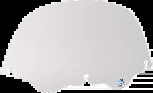 Memphis Shades Windshield - 9" - Clear - '96-'13 FLHT