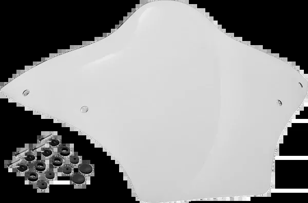 Memphis Shades Windshield – BRL Race Bubble – Clear – FLTRX