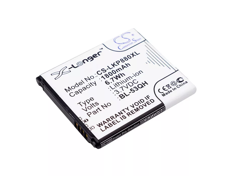 MetroPCS 4G MS870 LGMS870 Mobile Phone Replacement Battery