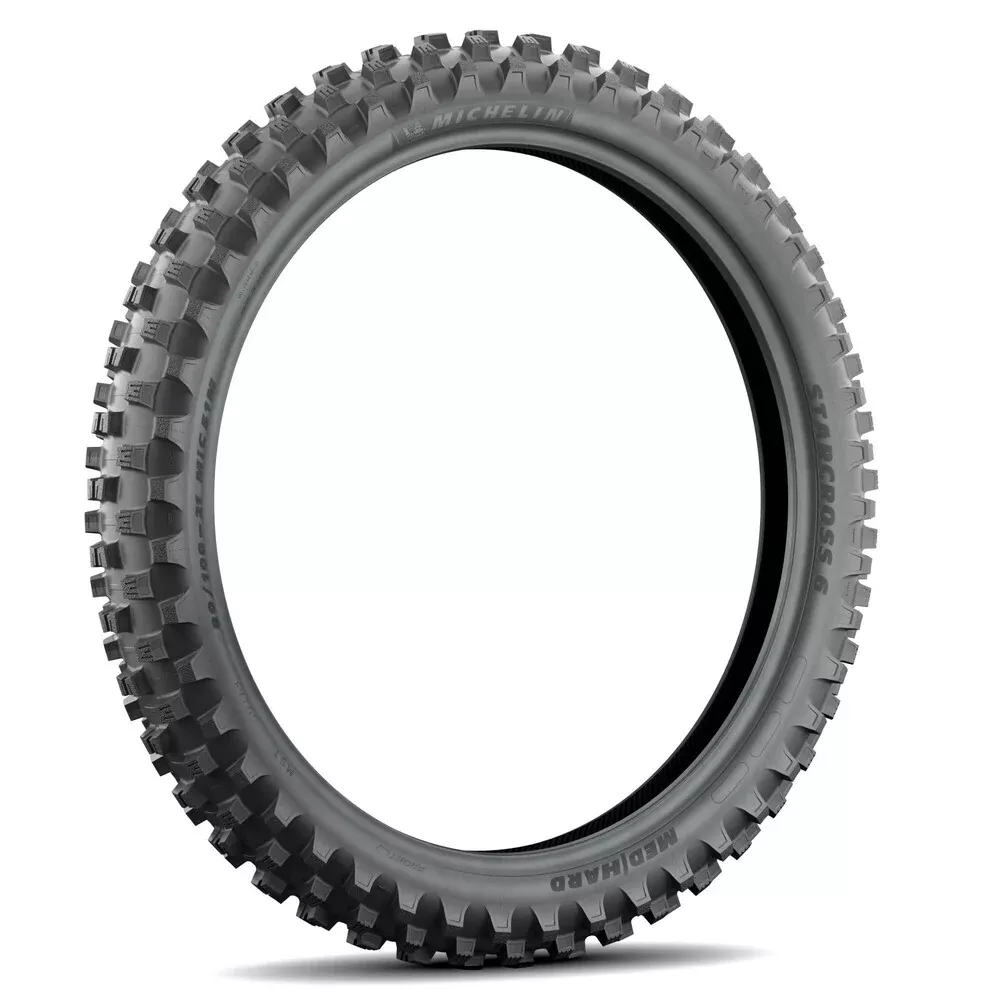 Michelin Tire Starcross 6 MED Hard Front 80/100-21 51M Bias TT - 05951