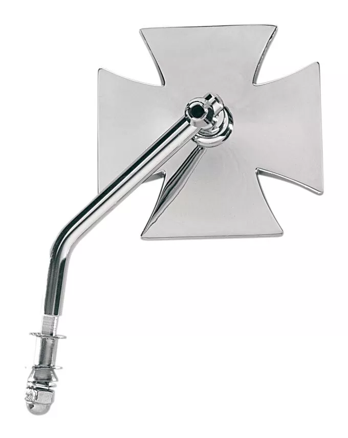 Milwaukee Twins Maltese Mirror With 4″ Round Stem