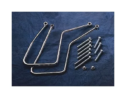 Milwaukee Twins Saddlebag Support Brackets For Harley FX 1971-1985