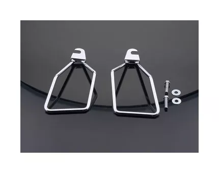 Milwaukee Twins Saddlebag Support Brackets For Harley Softail 2000-2017