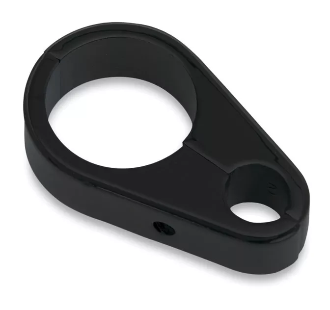 Milwaukee Twins Single Hole Brake Hose / Clutch Cable Clamp
