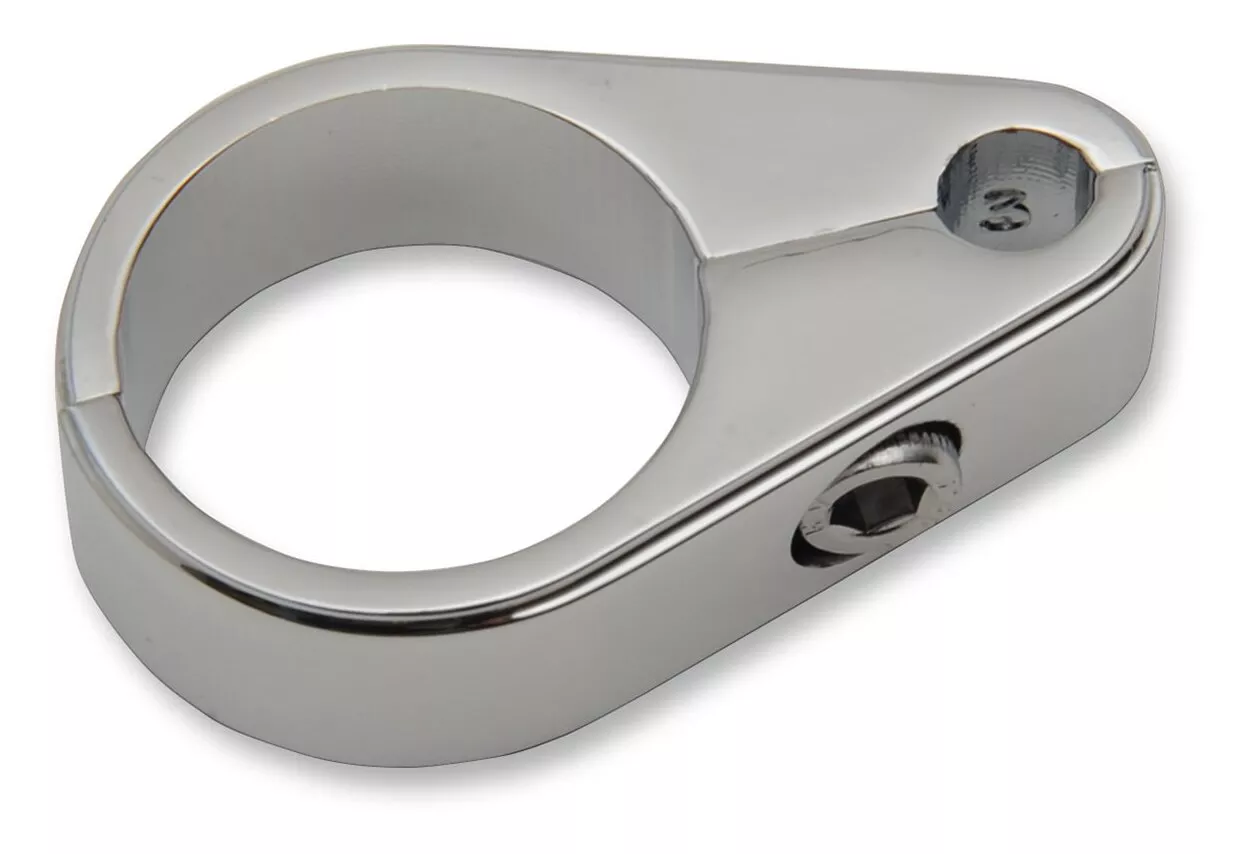 Milwaukee Twins Single Hole Throttle Cable Clamp (1″ and 1-1/4″)