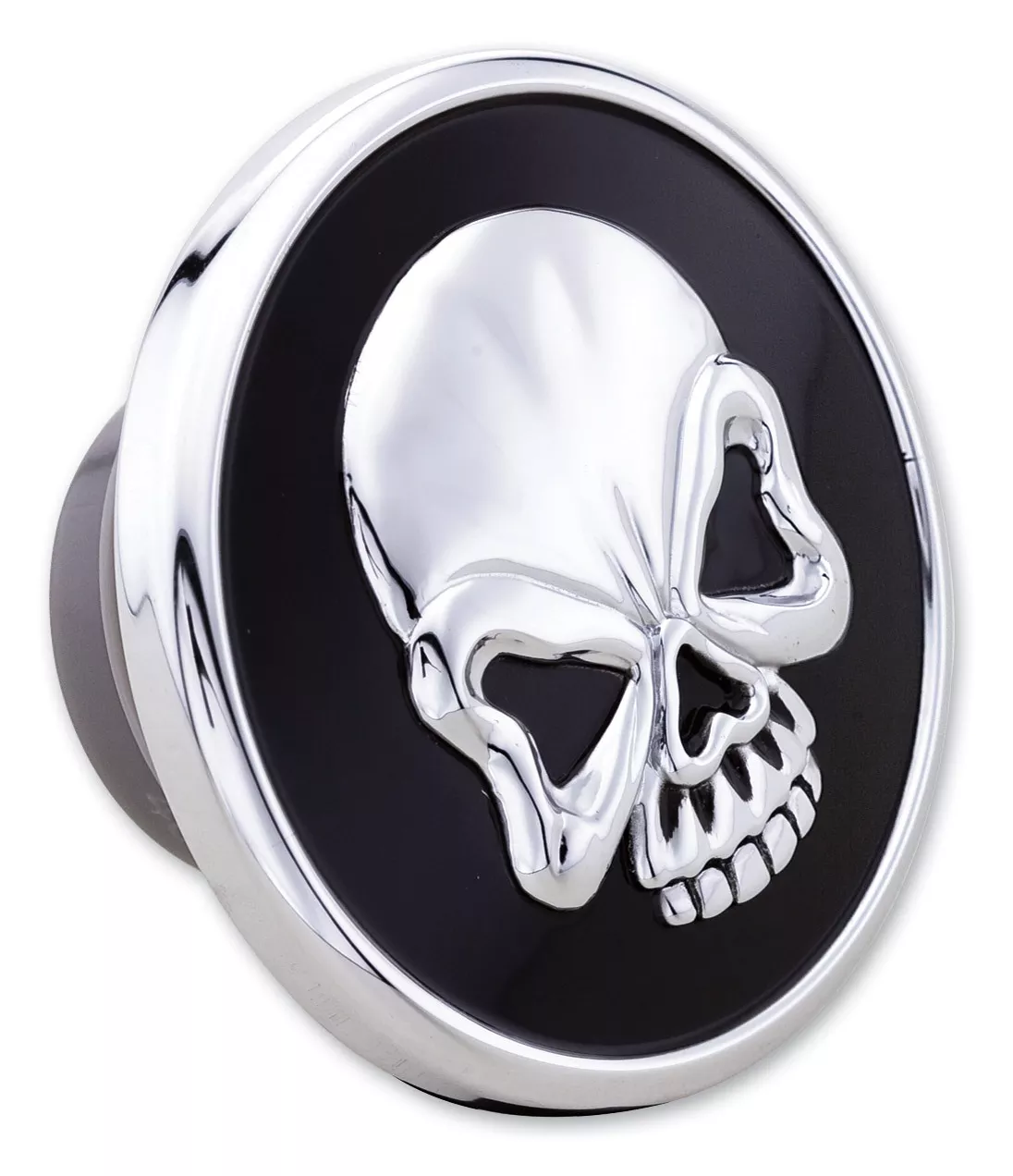 Milwaukee Twins Skull Vented Gas Cap For Harley 1997-2026