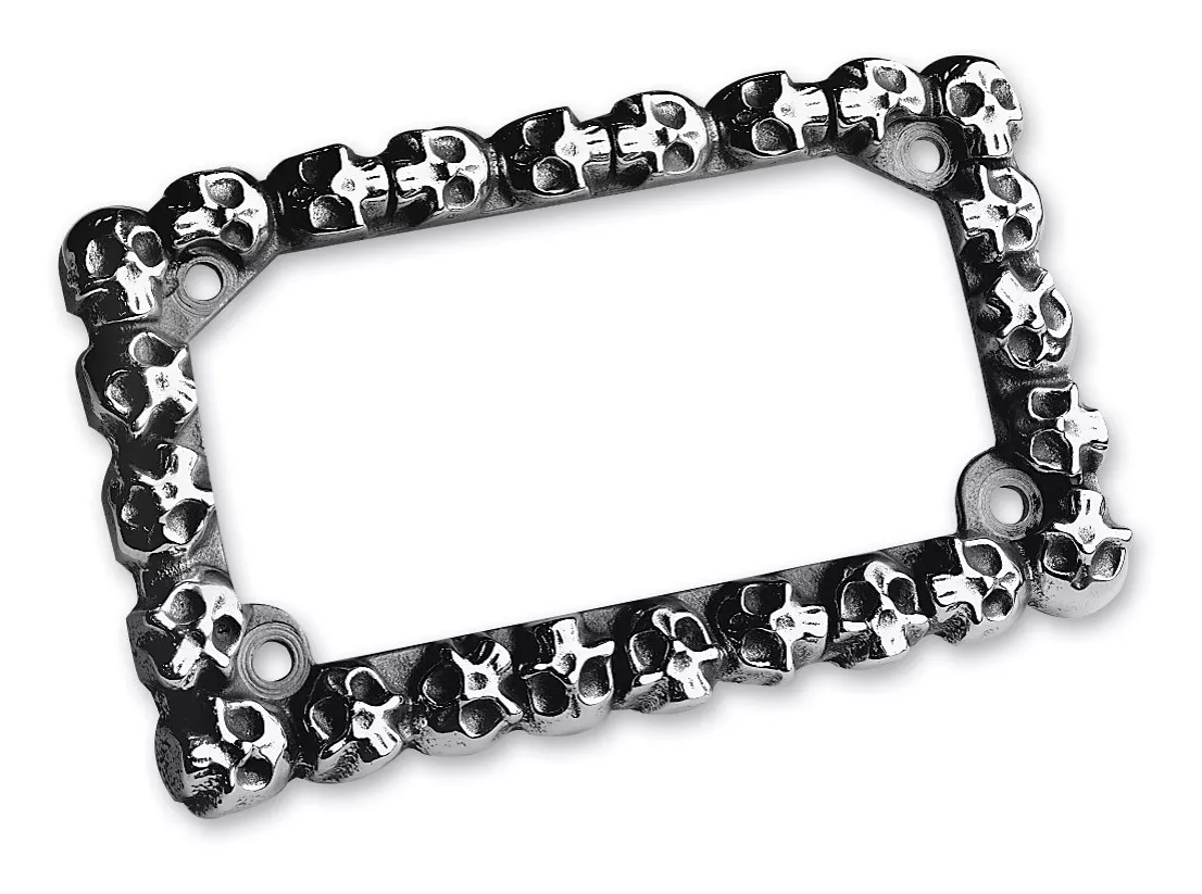 Milwaukee Twins Skull Wrapped License Plate Frame