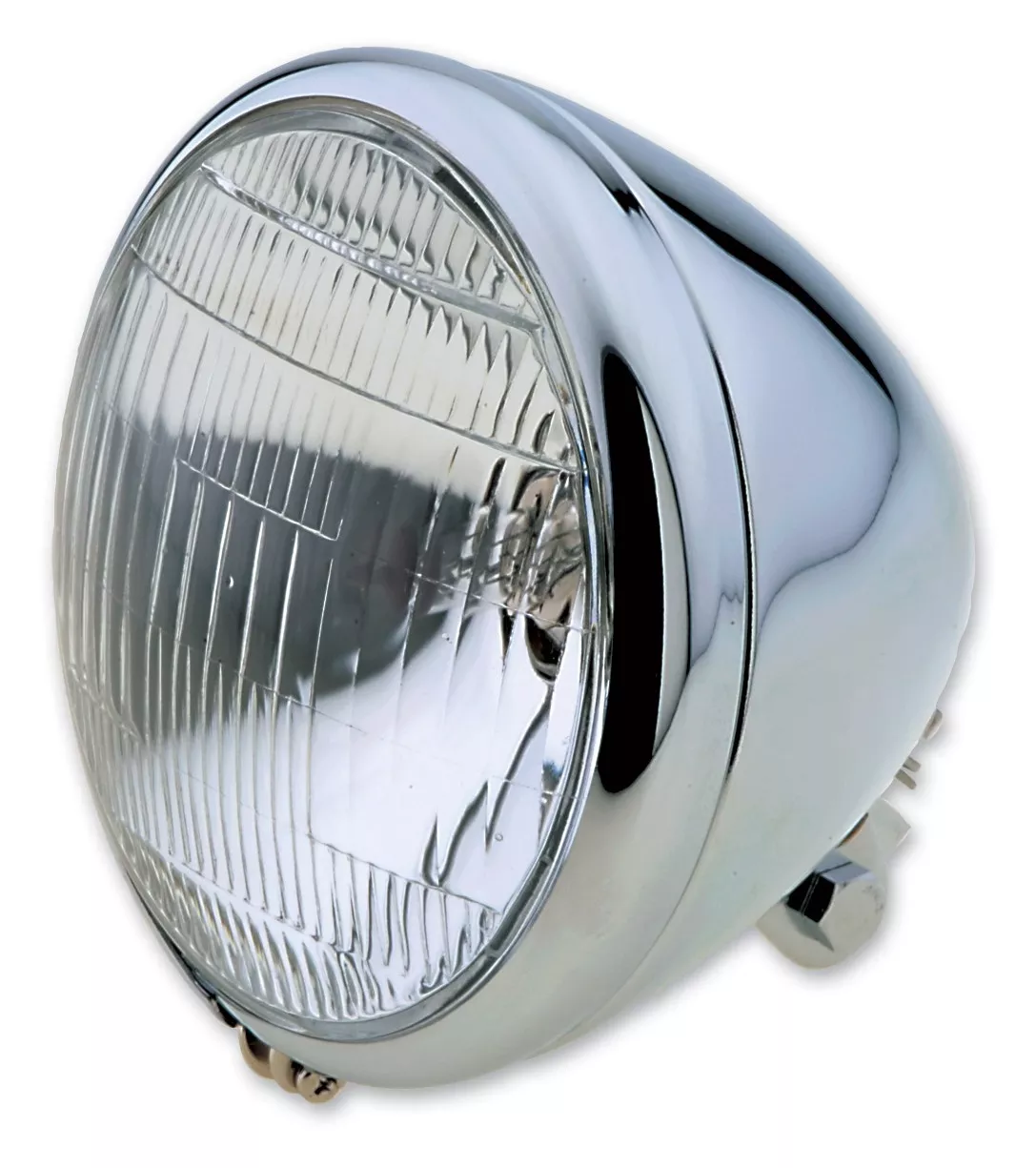 Milwaukee Twins Teardrop Headlight Assembly (6-1/2″)