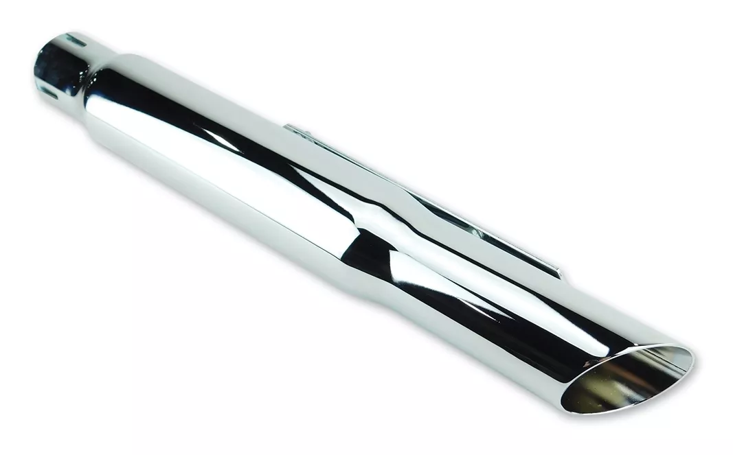Milwaukee Twins Universal Shorty Style Slash Cut Muffler