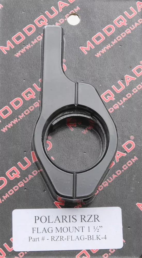 Modquad Flag Mount Horizontal Black 1.5″ – FLAG-1.5-BLK