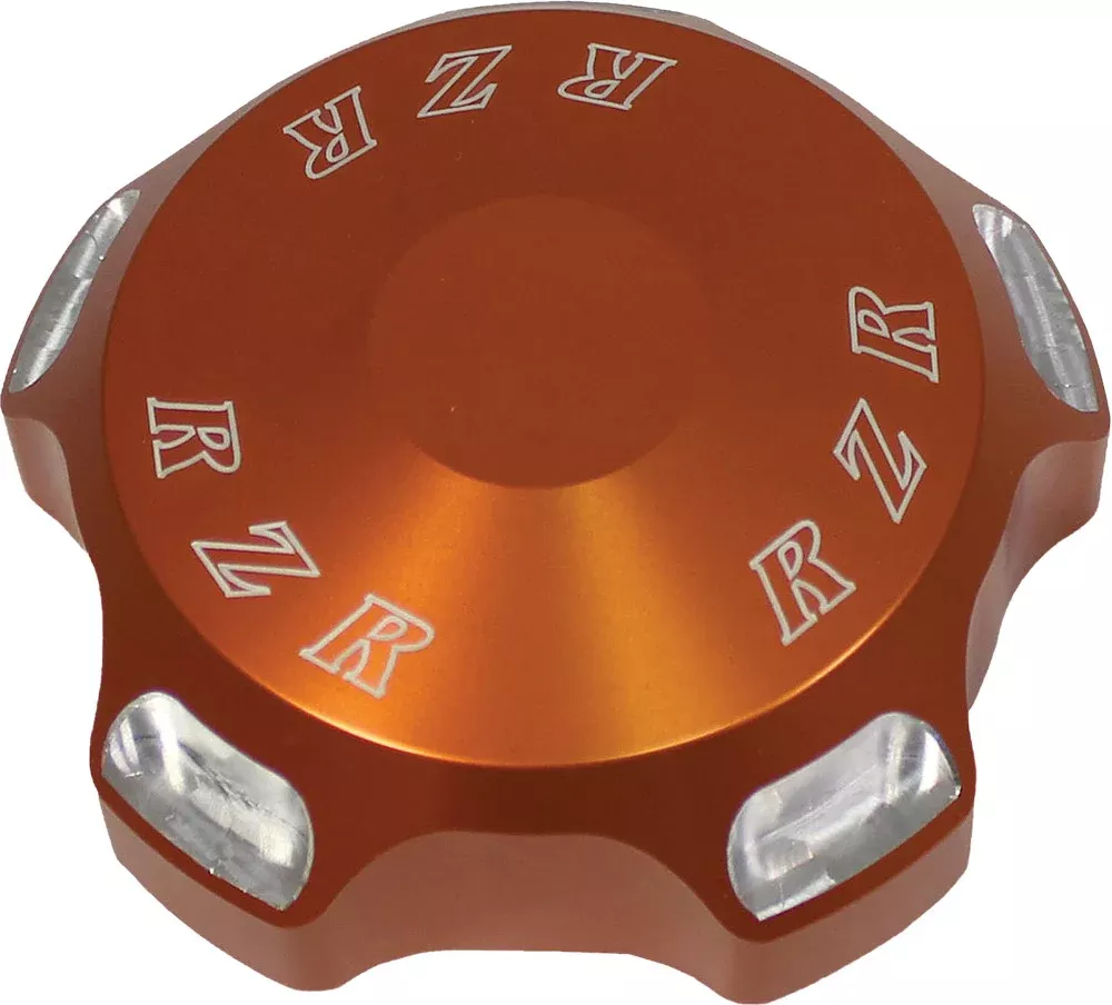 Modquad GAS CAP W Orange Logo Polaris UTVs – RZR-GC-OR Polaris UTVs 2008-2018