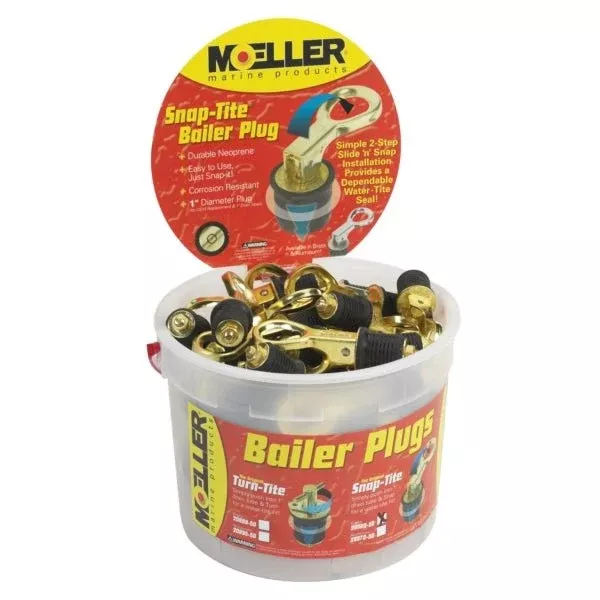 Moeller Display Plug Snap-Tite Brass 1″ (029000-50)