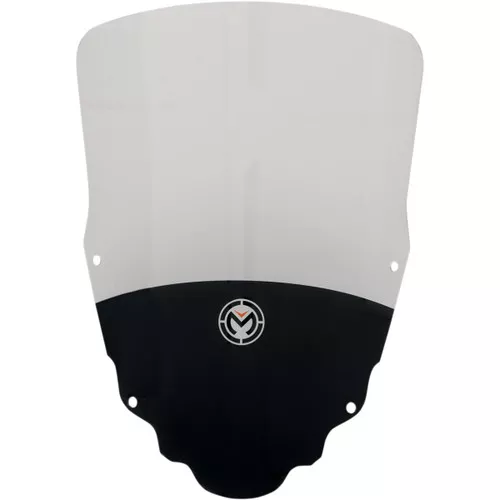 Moose Adventure Clear +2" Windscreen w/Silkscreen (2312-0204)