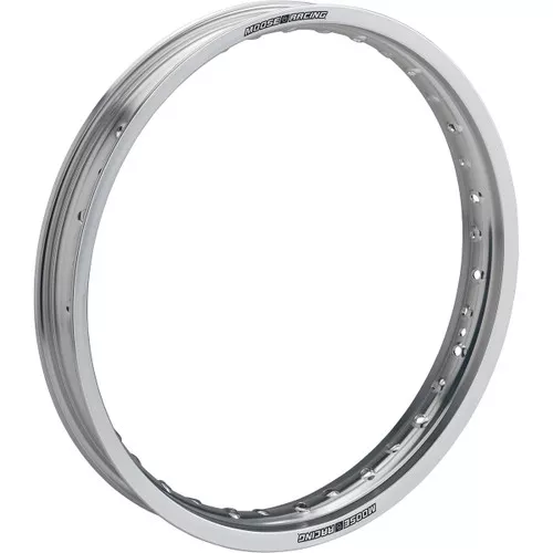 Moose Aluminum Front Rim Silver 1.60" X 21 - 36 Hole (0210-0202)