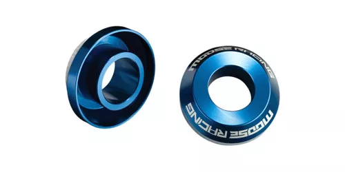 Moose Blue Aluminum Rear Wheel Spacer Set (0222-0533)