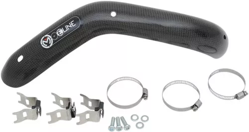 Moose Carbon Fiber Pipe Guard for Stock 4-Stroke Pipe (1861-1260)