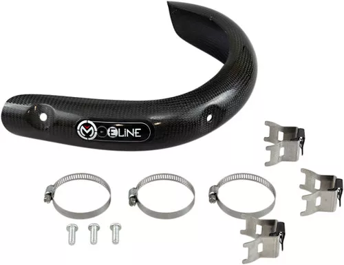 Moose Carbon Fiber Pipe Guard for Stock 4-Stroke Pipe (1861-1266)