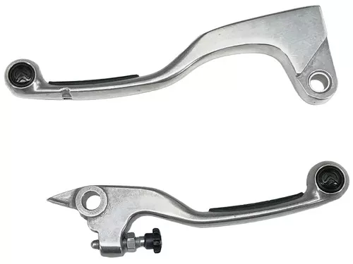 Moose Competition Black Grip Shorty Brake/Std Clutch Lever Set (M557-12-20)