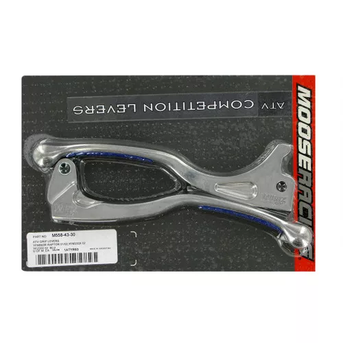 Moose Competition Blue Grip Brake & Clutch Lever Set (M558-43-30)