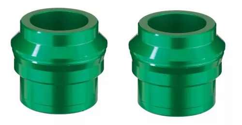 Moose Green Aluminum Front Wheel Spacers (0222-0554)
