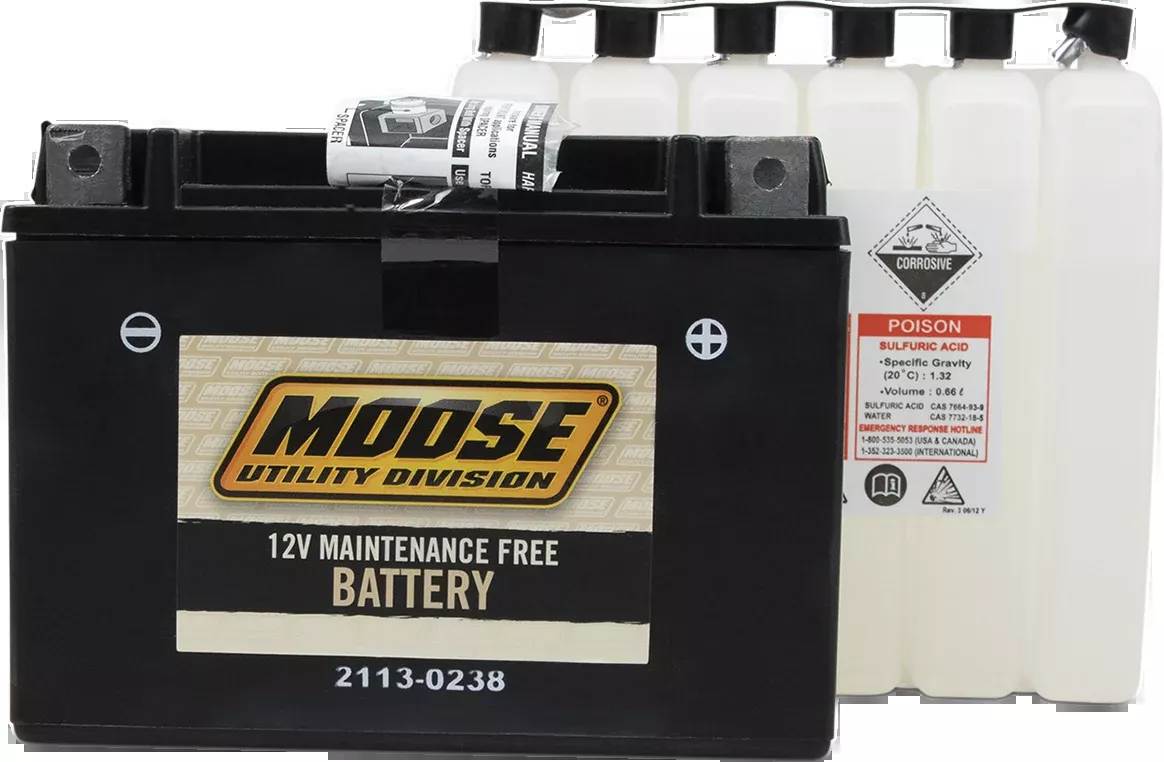 Moose Offroad AGM Battery – YTX15L-BS-MTX15L-BS