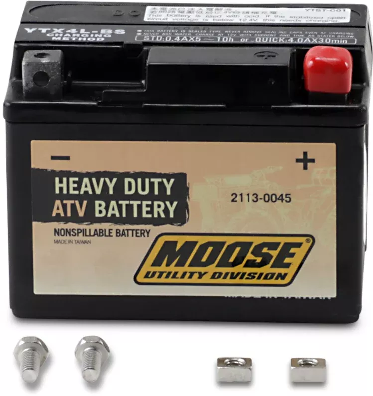 Moose Offroad AGM Battery – YTX4L-MOOM72X4B